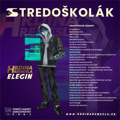 Stredoškolák – Hrdina remesla 2026 predstaví možnosti štúdia v modernej župe