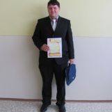 Dominik Gozora - ocenenie SOŠ Stará Turá 2013 - Ďakovný list SOŠ